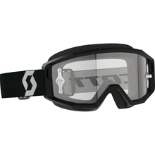 Primal Goggle Black/White Clear Works