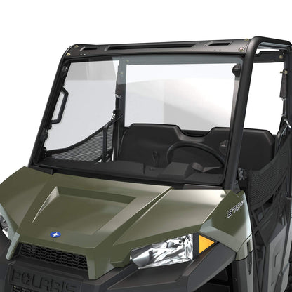Polaris RANGER Windshield Full, Polycarbonate, Clear, Fits 570, SP 570, 570 EPS, 500, EV, ETX Models and More, Lock & Ride Technology, Clear Visibility, Impact Resistant, for UTV - 2883318