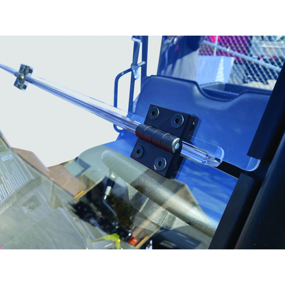QuadBoss 17-21 Polaris Ranger 500 Windbreak Folding Windshield