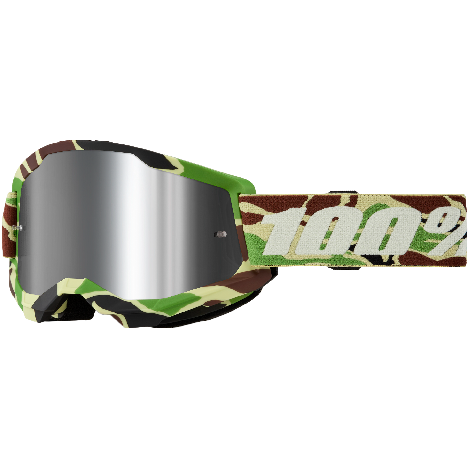 Strata 2 Goggle War Camo Mirror Silver Lens