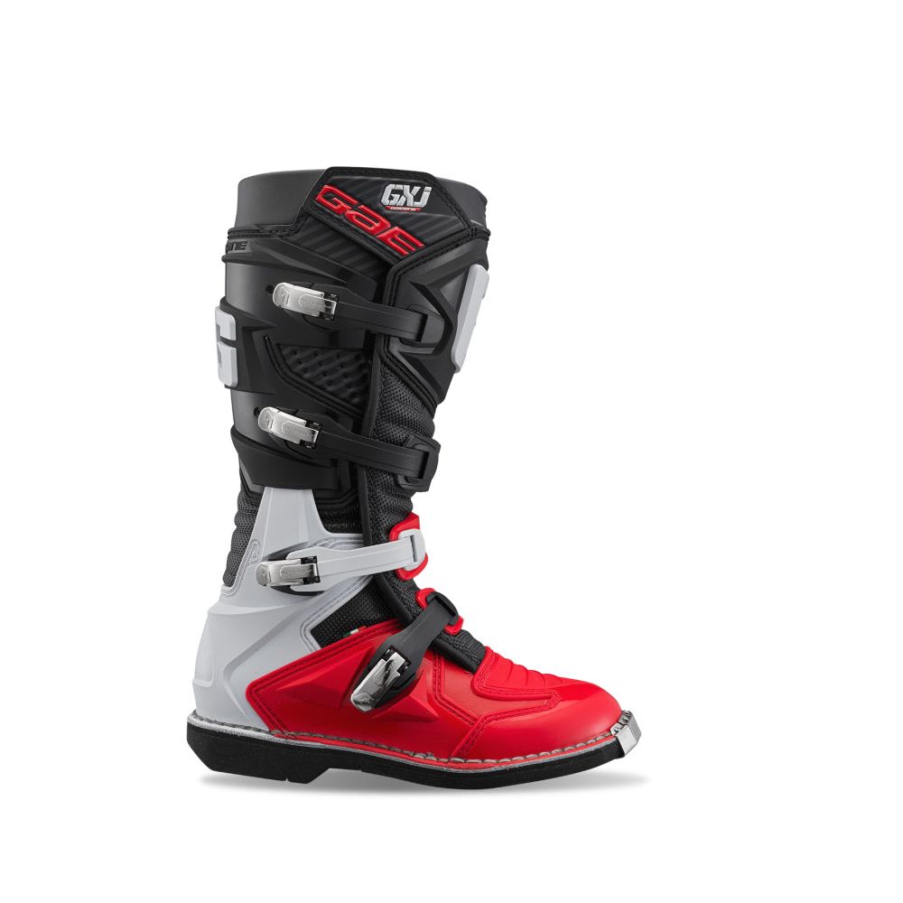 Gaerne GXJ Boot Black/Red Size - Youth 4