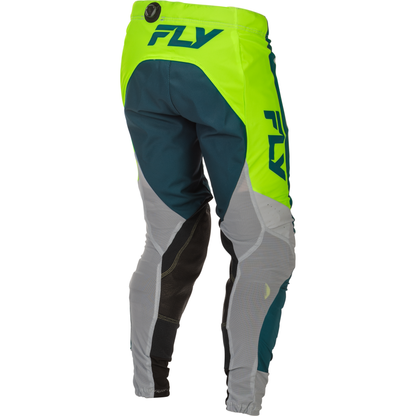 Youth Lite Pants Grey/Lime/Teal Sz 26