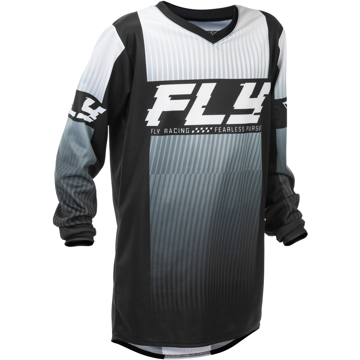 Youth F 16 Jersey Black/White Ys