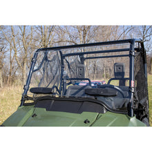 Poly Front Windshield Full Fixed Vented Hon