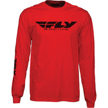 Fly Corporate L/S Tee Red Lg