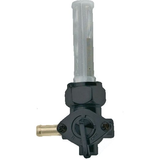 Petcock 13/16" Bung Left Spigot Black
