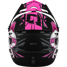 Youth Mx 46y Unstable Helmet Matte Black/Pink Ys