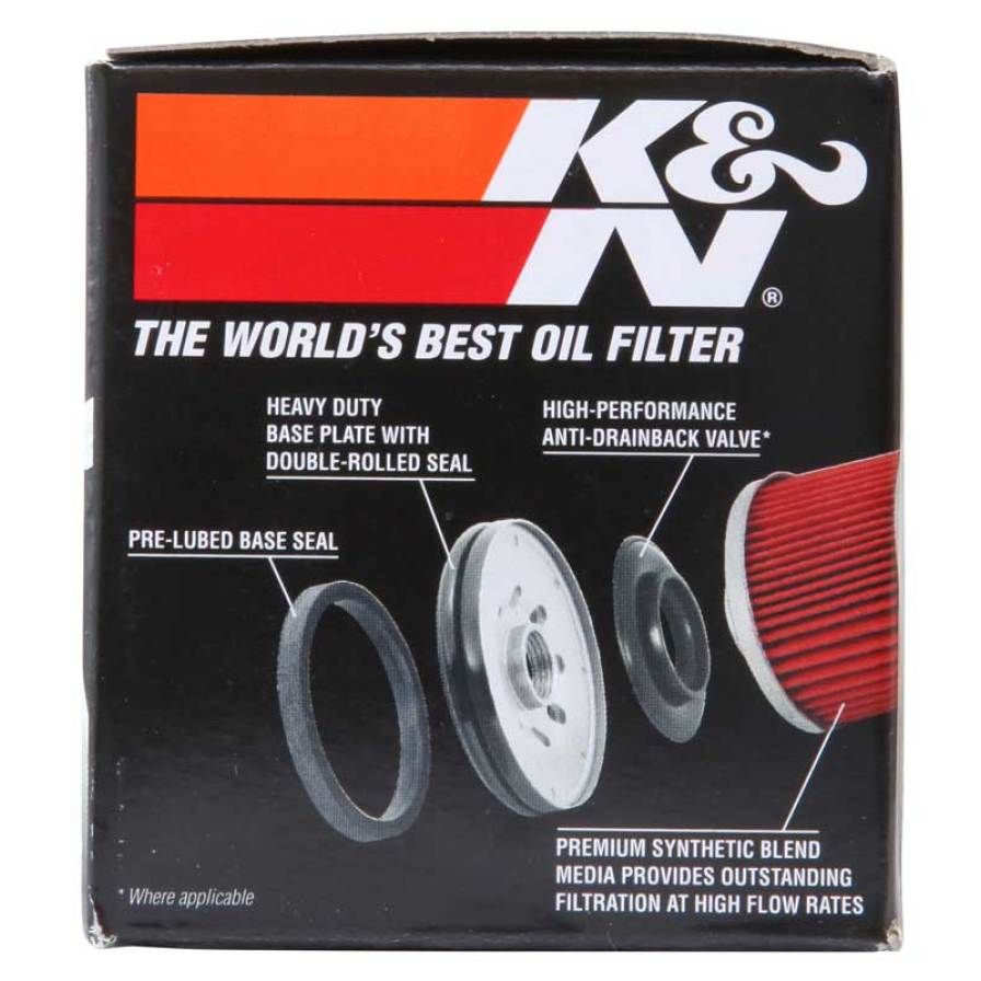K&N Suzuki / Arctic Cat / Cagiva / Kawasaki / Kymco / Aprilia 2.813in OD x 3.031in H Oil Filter