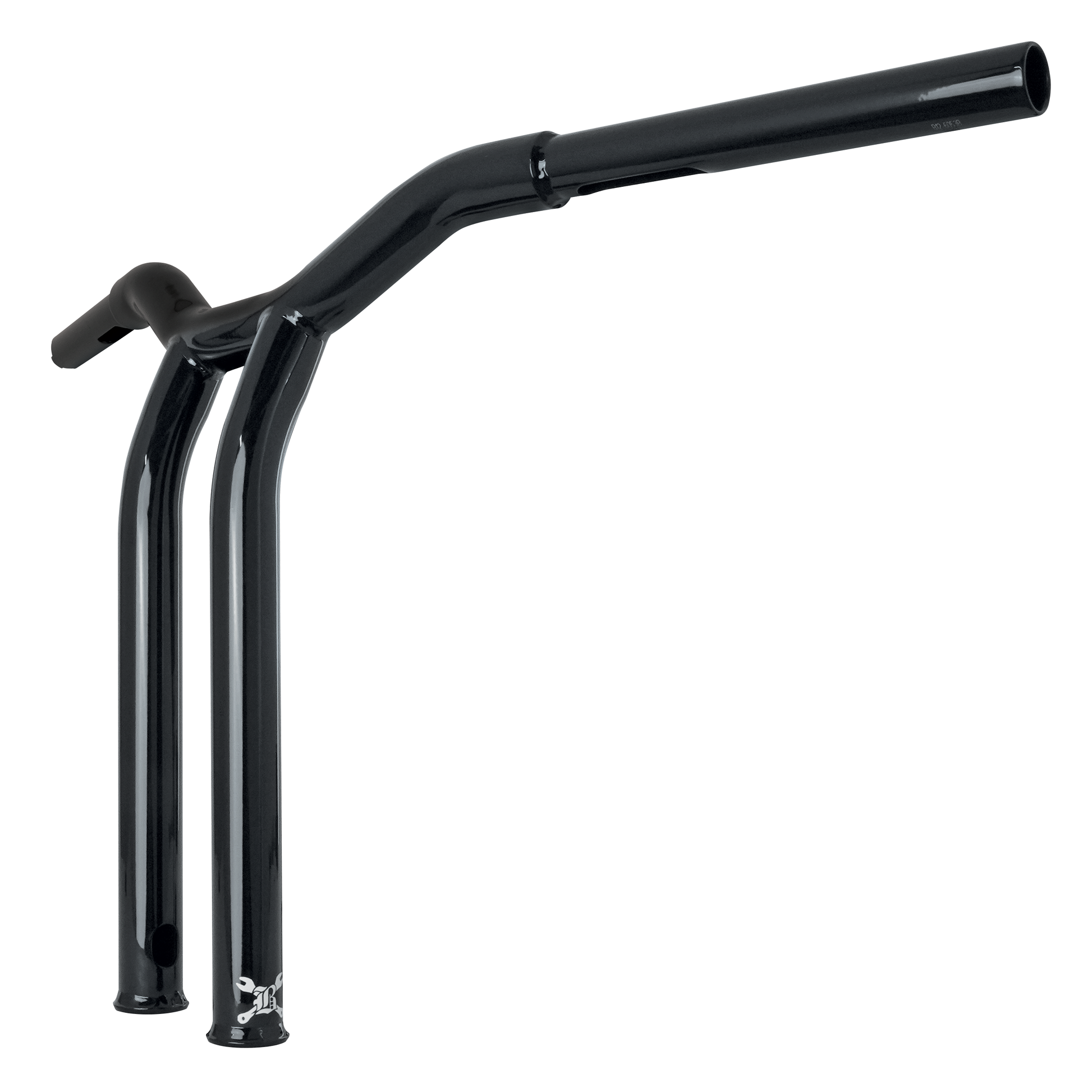 Dominator Raked Bar 14" 1.25" Gloss Black