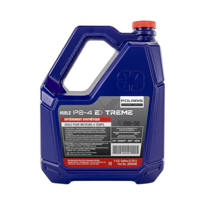 Polaris 2889396 PS-4 0W-50 Extreme Full-Synthetic Oil 1 Gallon