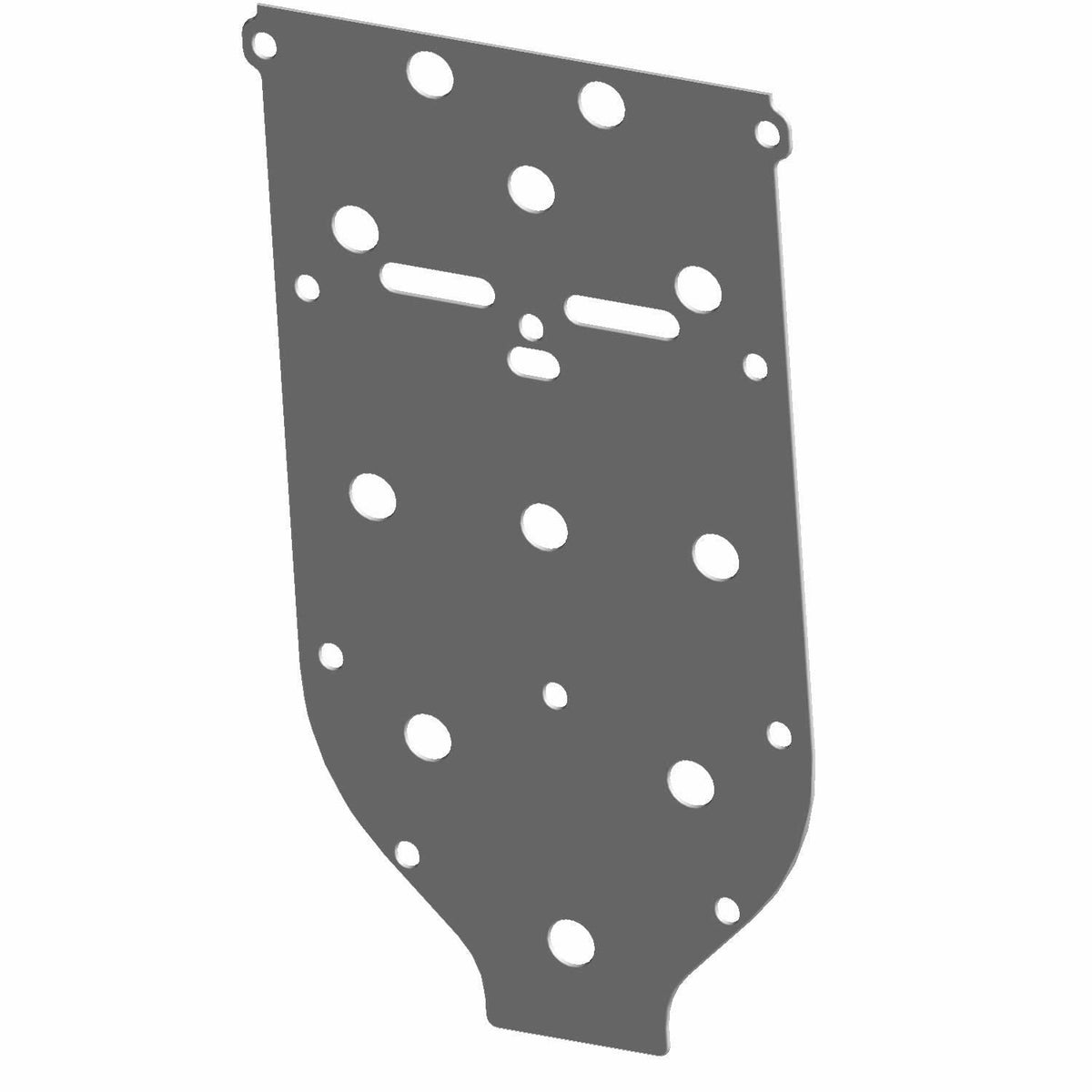 Polaris Ranger Skid Plate, Genuine OEM Part 5450136, Qty 1