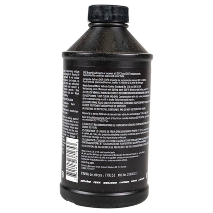 Can-Am New OEM, XPS Dot 4 Hydraulic Brake Fluid, 12 Fluid Ounces, 9779151