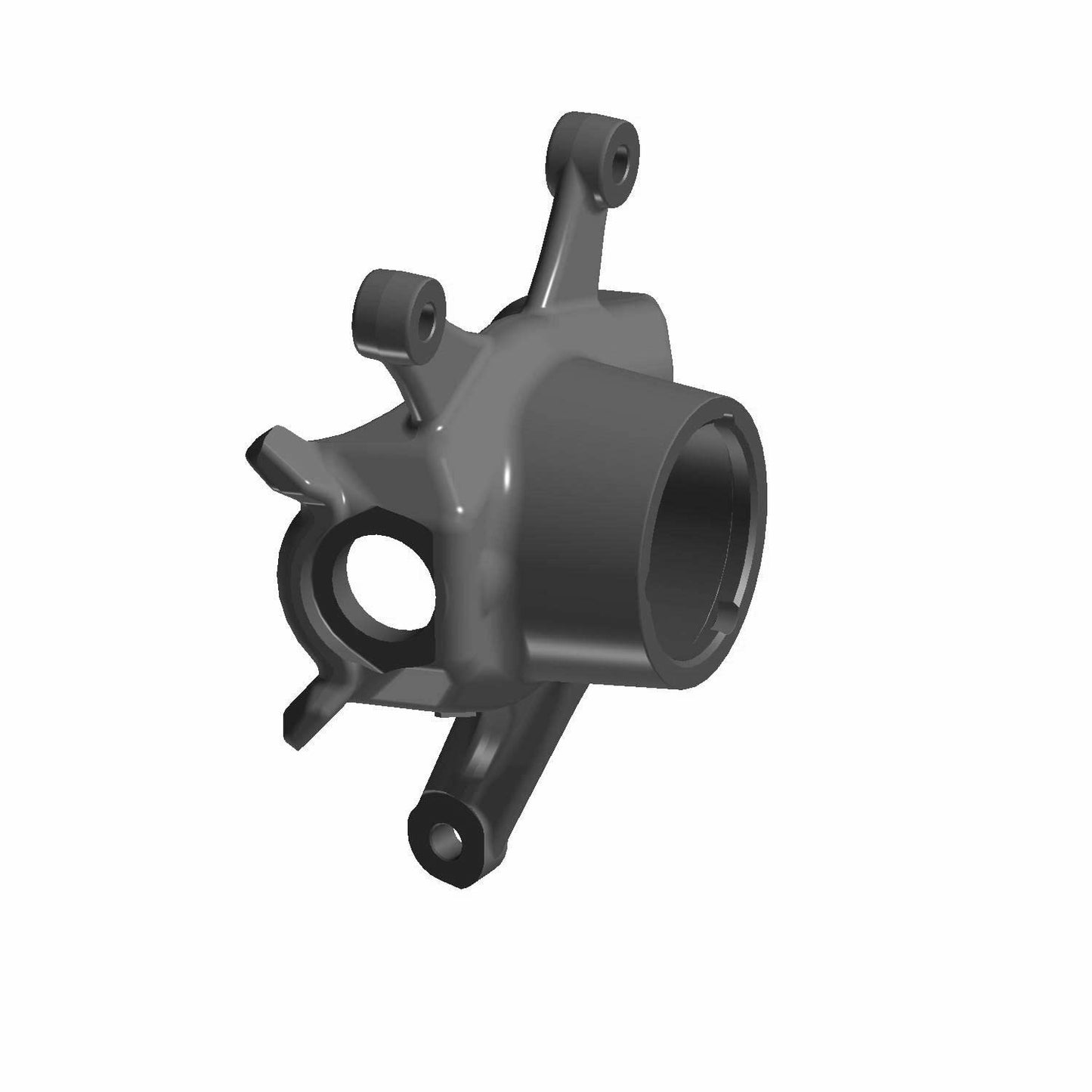 Polaris ATV Steering Knuckle, Machined, Left, Genuine OEM Part 5142903, Qty 1