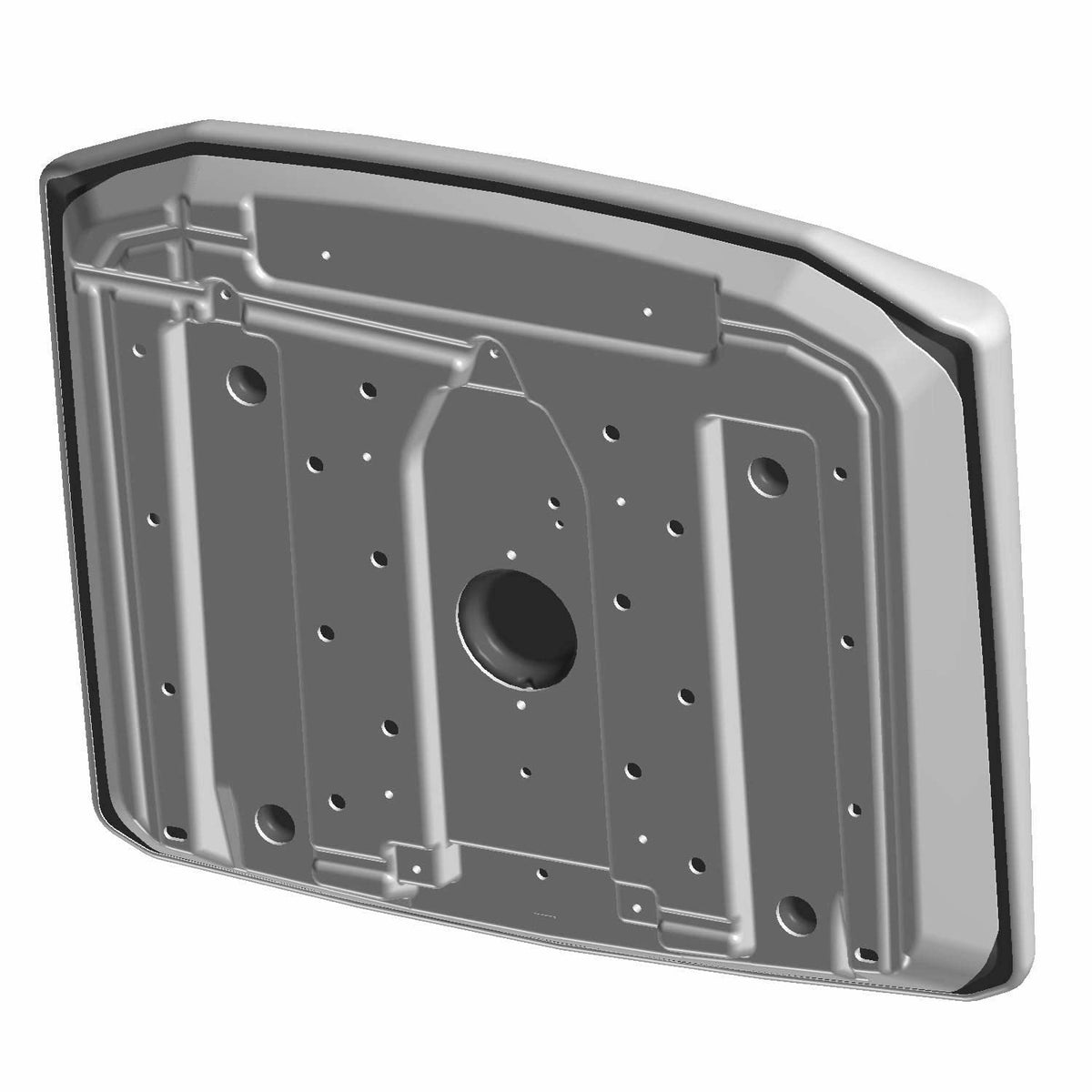 Polaris Ranger Seat Bottom Assembly, 40, Black/Dark Marc., Genuine OEM Part 2688014, Qty 1