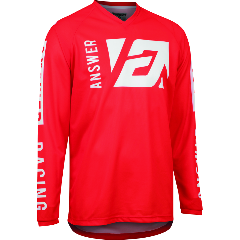 Answer Syncron Merge Jersey Red/White Youth - Small
