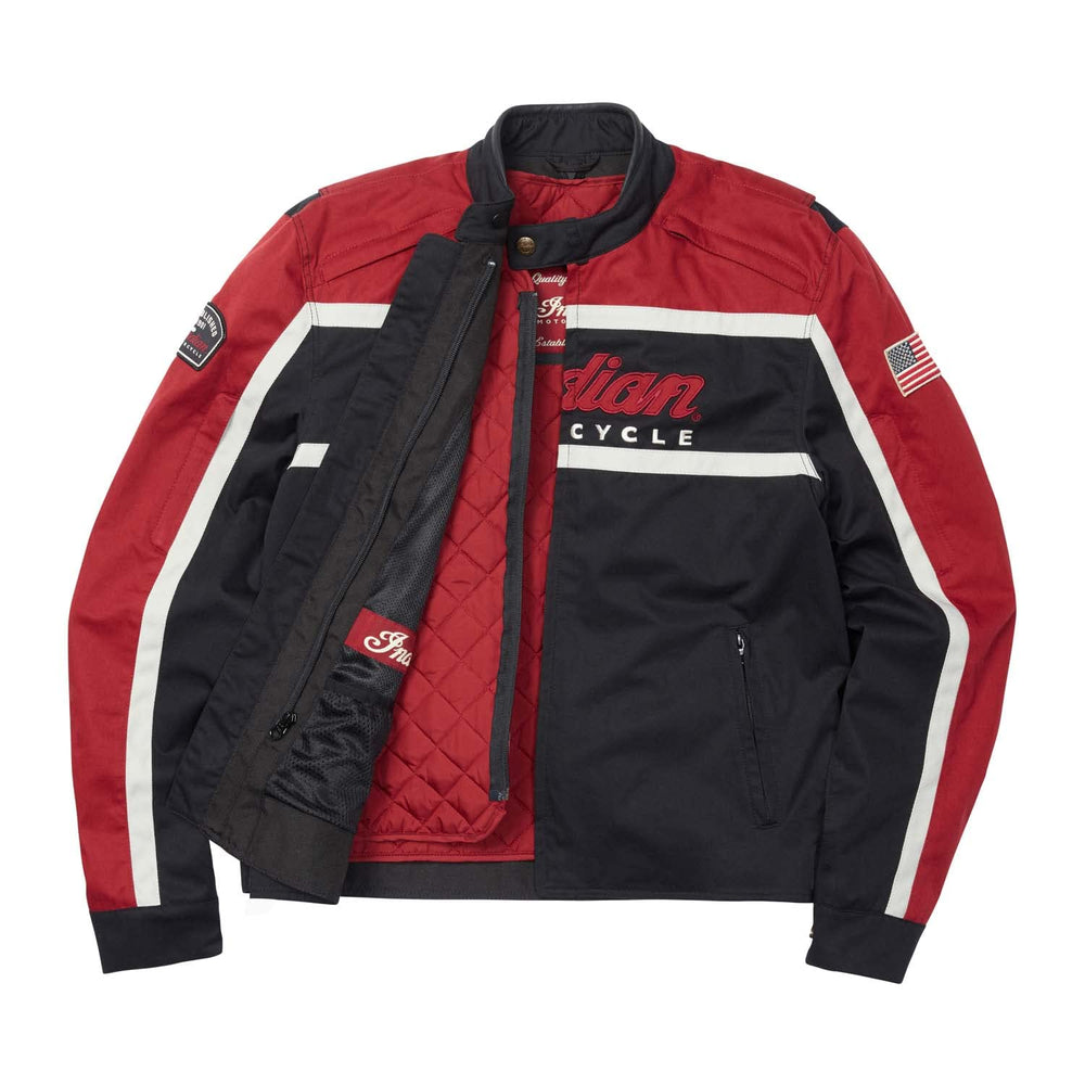 Indian Motorcycle Men's Black Hills Jacket, Black - XL - 286283709