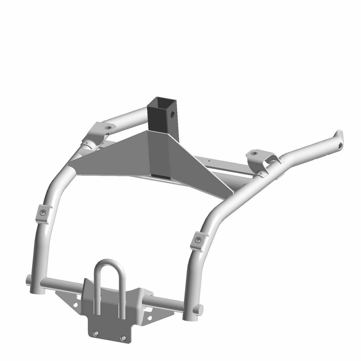 Polaris ATV Front Bumper Weld, Utility, Black, Genuine OEM Part 1025068-067, Qty 1