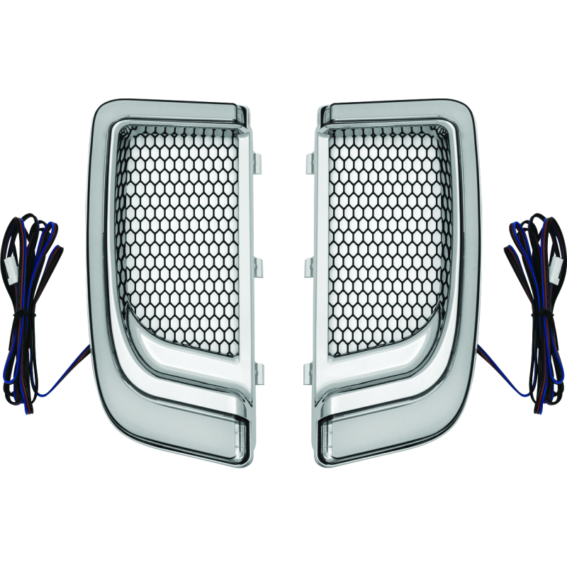 Kuryakyn Tracer Lower Fairing Grill Chrome