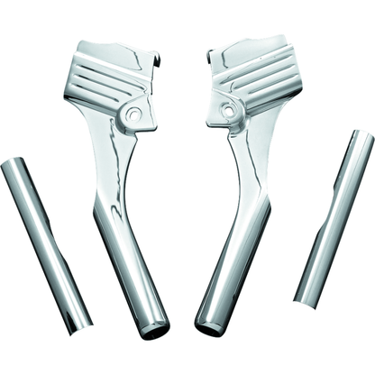 Kuryakyn Deluxe Neck Cover Kit 95-05 Touring Models Chrome