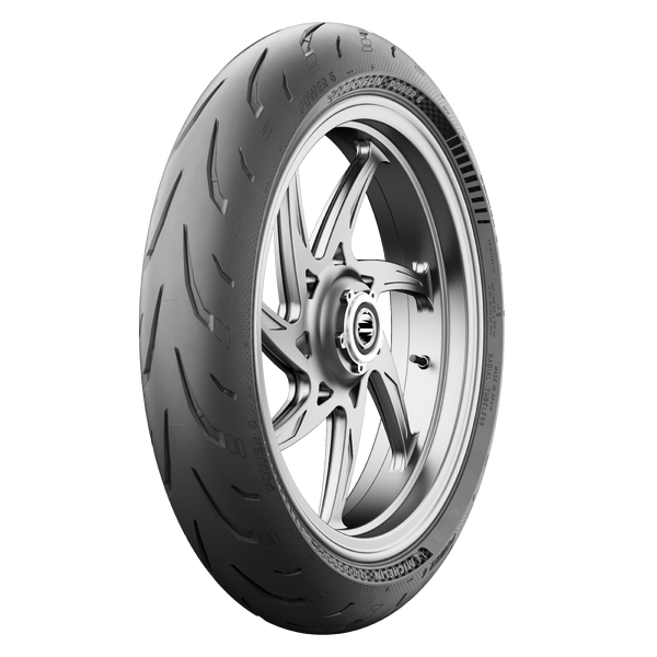 Tire Power 6 Front 120/70zr17 (58w) Radial Tl