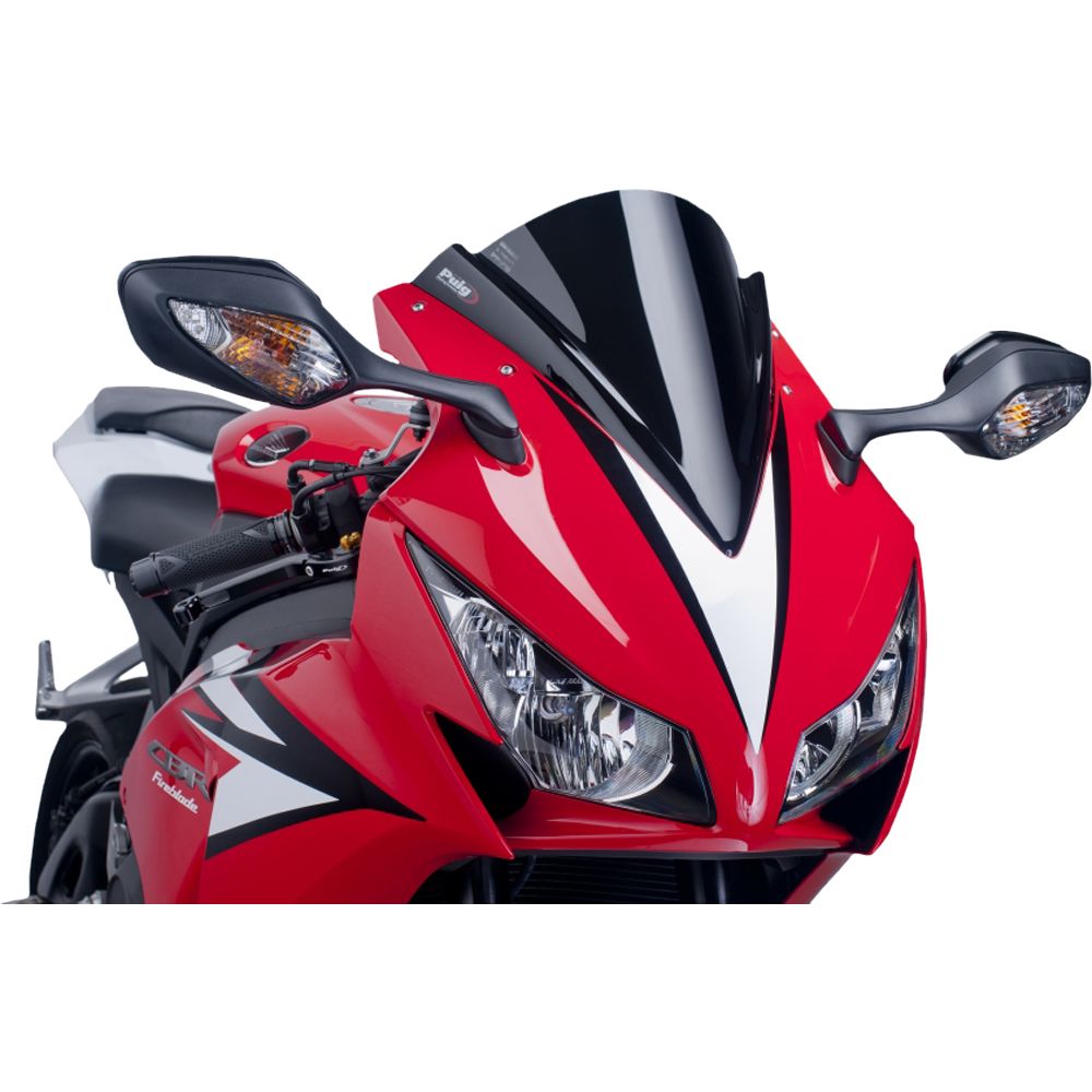 Windscreen Racing Black