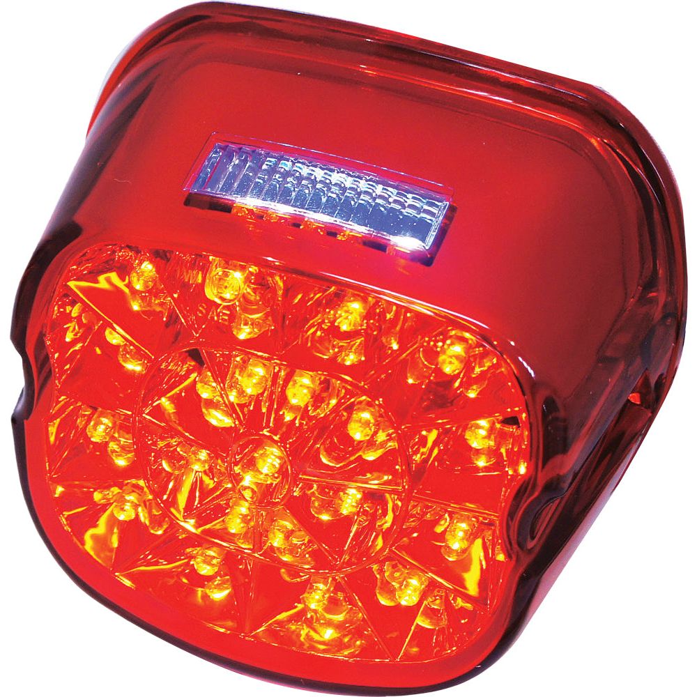 Laydown Led Taillight Red Lens