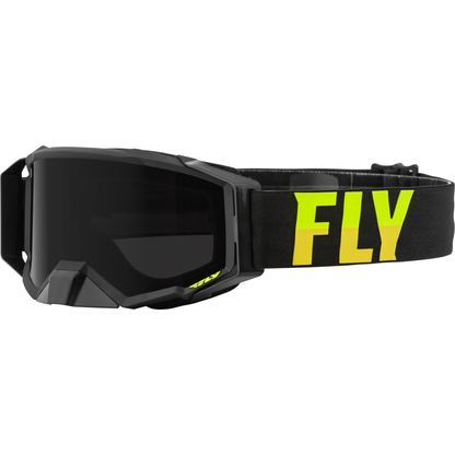 Zone Pro W/C Goggle Blk/Hi Vis W/Dark Smoke Hydro Lens