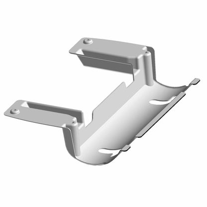 Polaris ATV Latch Cover, Pass, Back, Gloss Black, Genuine OEM Part 5436533-070, Qty 1