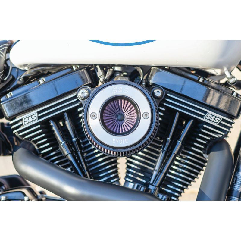 S&S Cycle 01-17 BT Models Stealth Air Stinger Kit w/ S&S Ring
