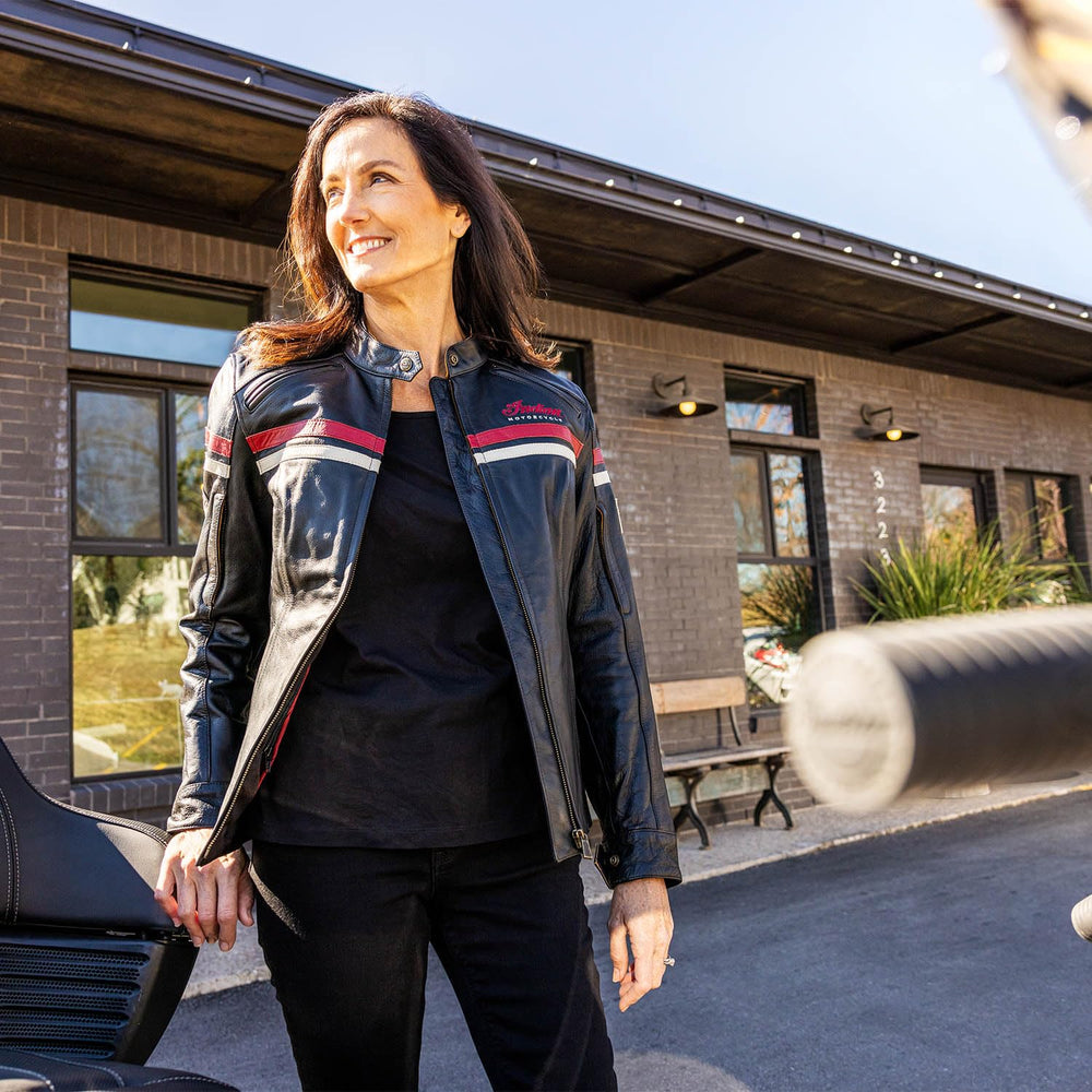 
                      
                        Indian Motorcycle Women's Freeway Jacket 2, Black - L - 286263506
                      
                    