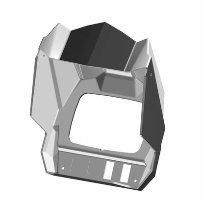 Polaris ATV Pod with Cutout, Black, Genuine OEM Part 5454433-070, Qty 1