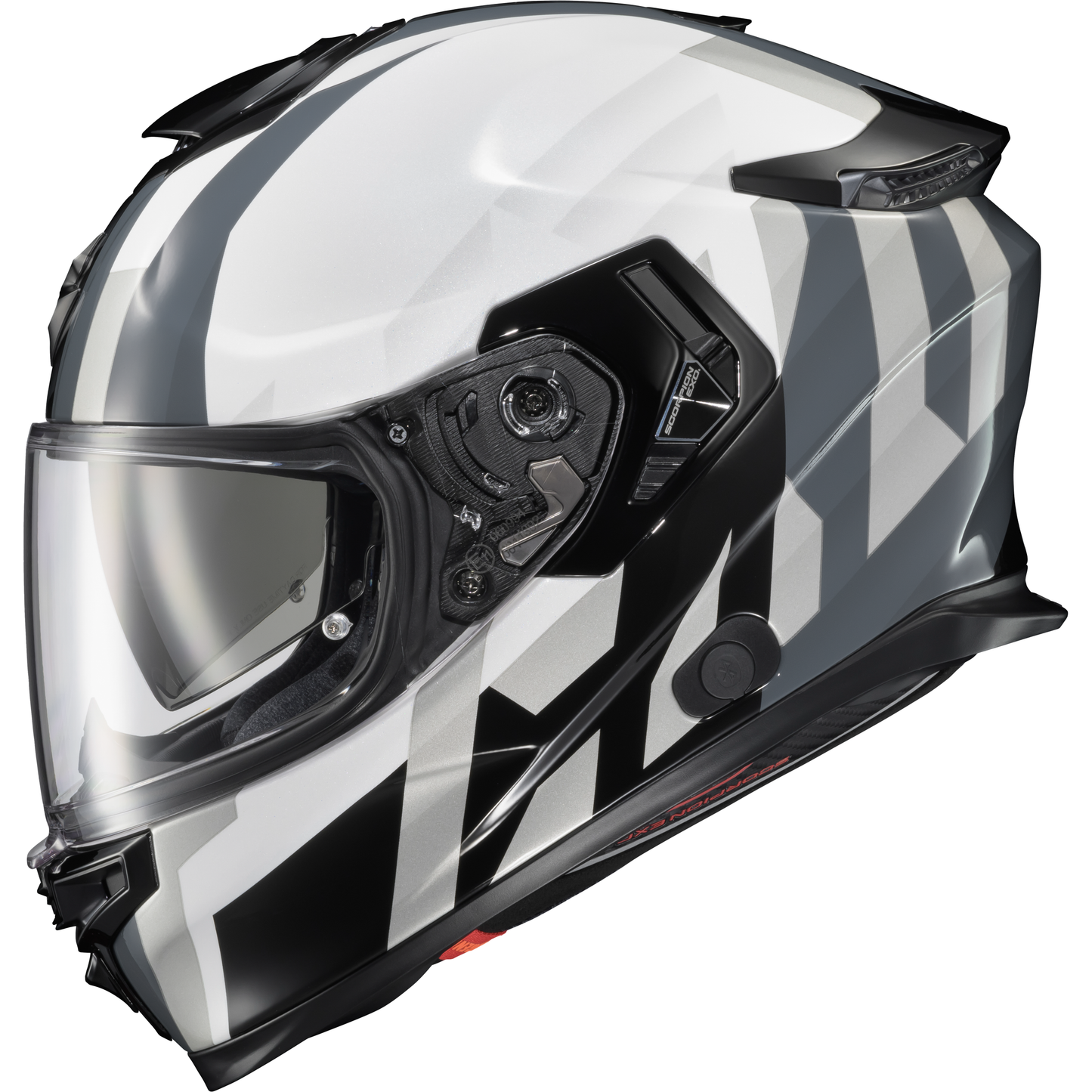 Exo Eclipse Full Face Helmet Pivot White 2x