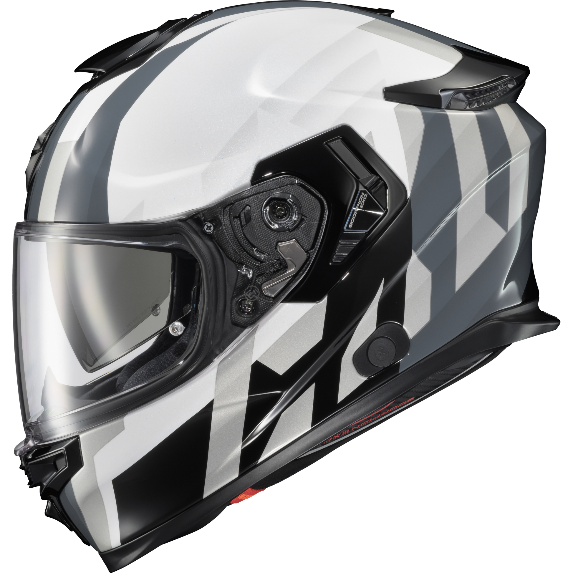 Exo Eclipse Full Face Helmet Pivot White Md