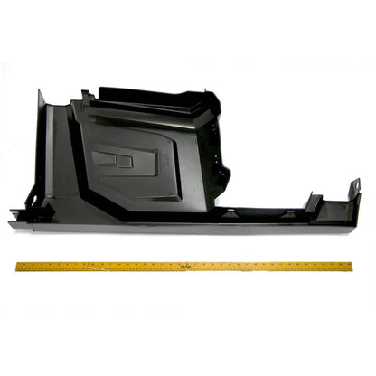Polaris Ranger Left Hand Center Fender with Rocker, Gloss Black, Genuine OEM Part 5450352-070, Qty 1