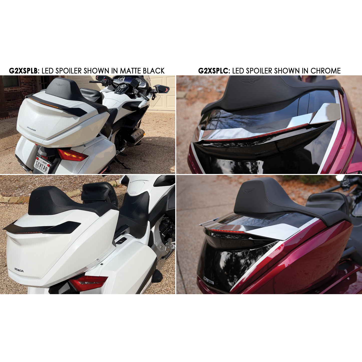 Led Spoiler Light Hon Gl Seq Ts+Dynamic Brake+Run Black