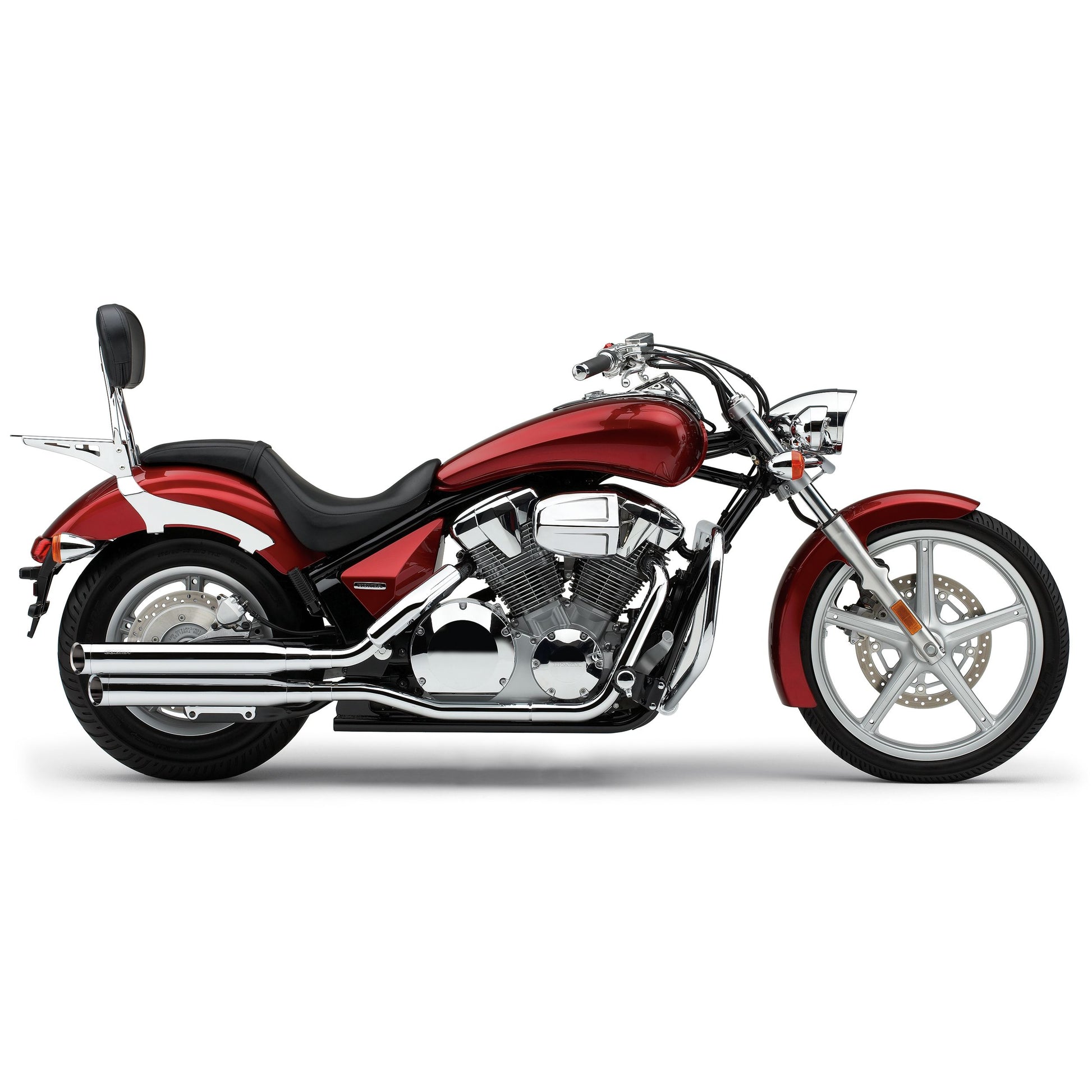 3" Slip On Chrome Hon Vt1300cr/Cs/Ct/Cx 10 19