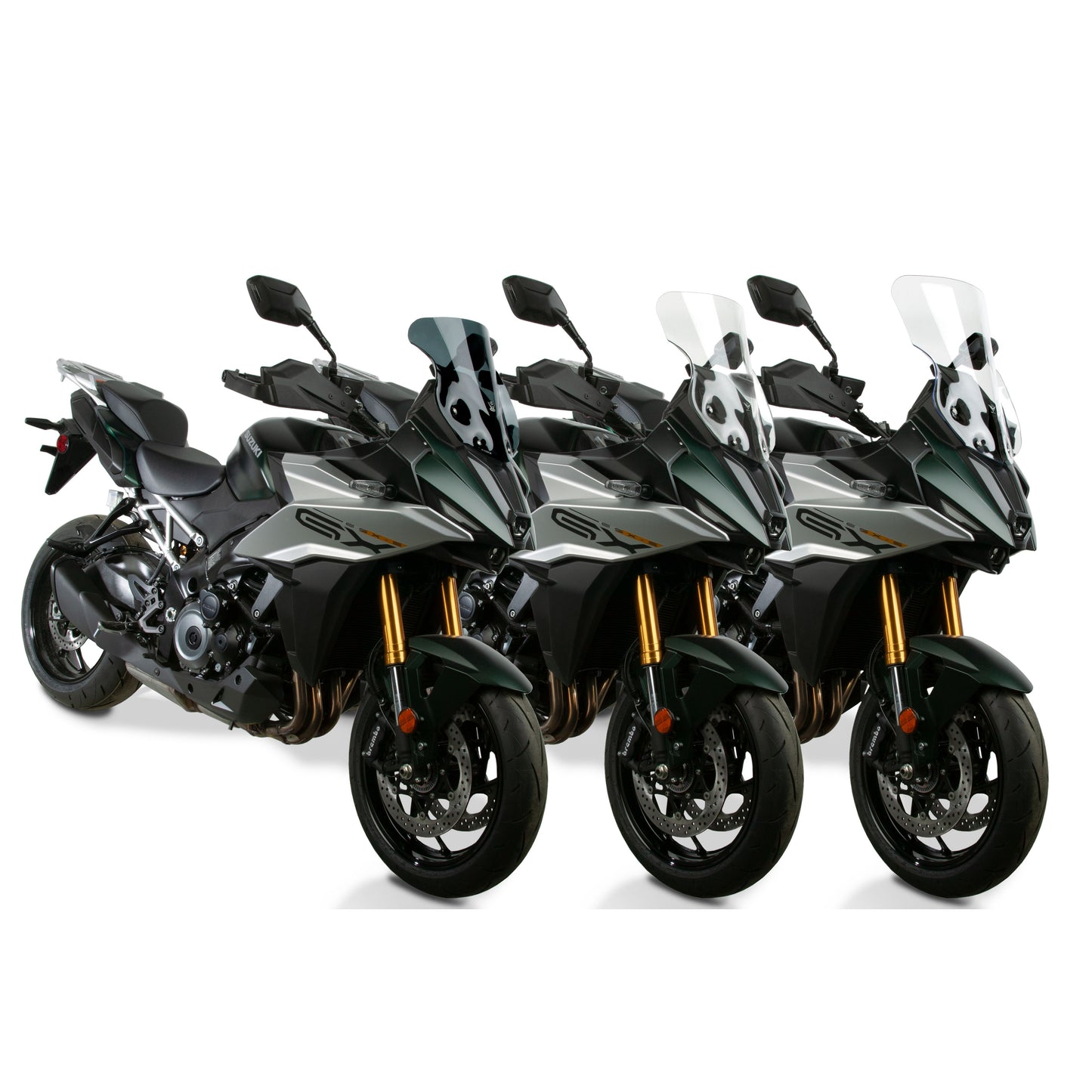 Vstream Windscreen Sport Dark Tint Suz