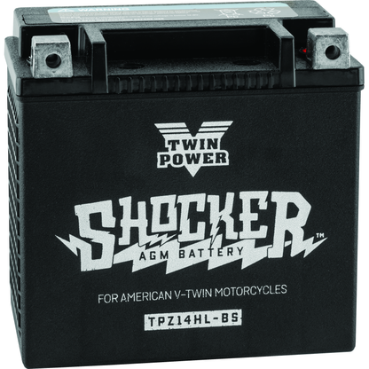 Twin Power YTX-14L Shocker Battery Replaces H-D 65958-04 220 CCA