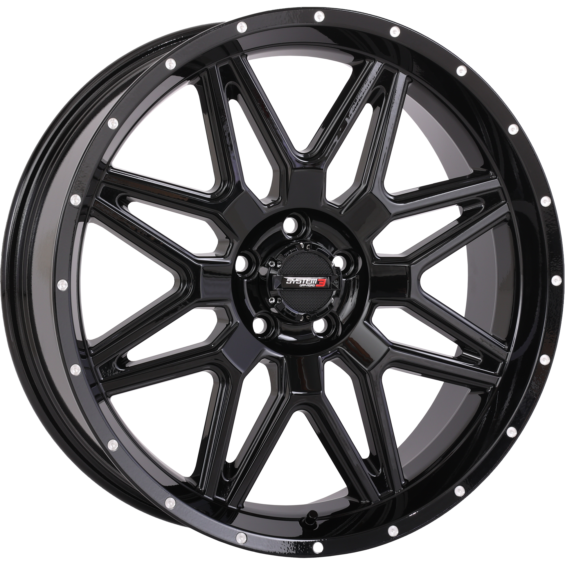 St7 Wheel 20x7 4+3 (+10mm) 5/4.5 Gloss Black