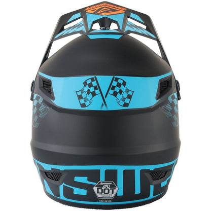Answer AR1 Sweep Helmet Black/Astana/Hyper Orange - XS