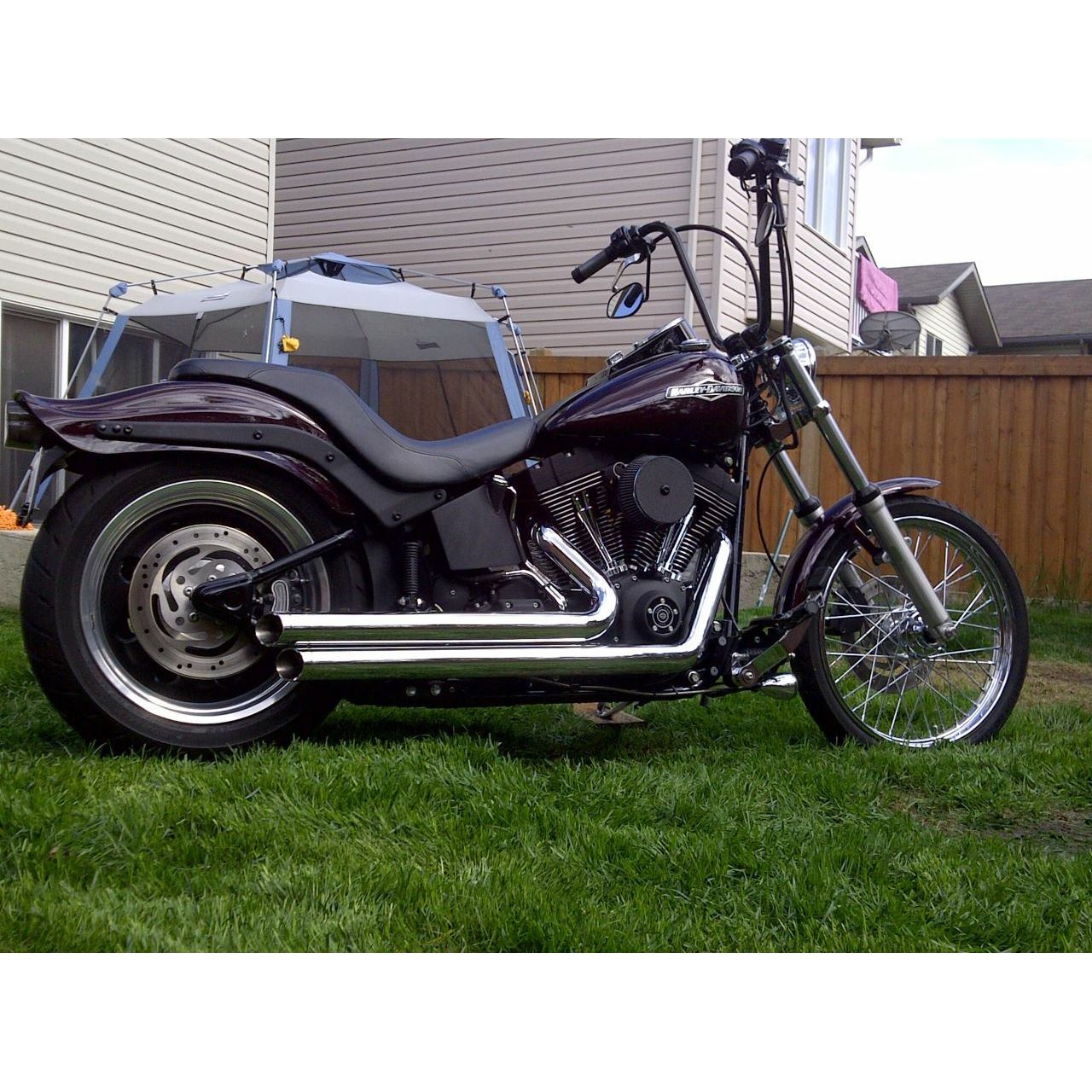 Narrow 16" Apehangers 1" Black