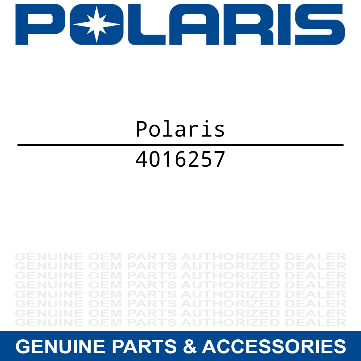 Polaris RZR Speaker Door Panel, Woofer, Genuine OEM Part 4016257, Qty 1