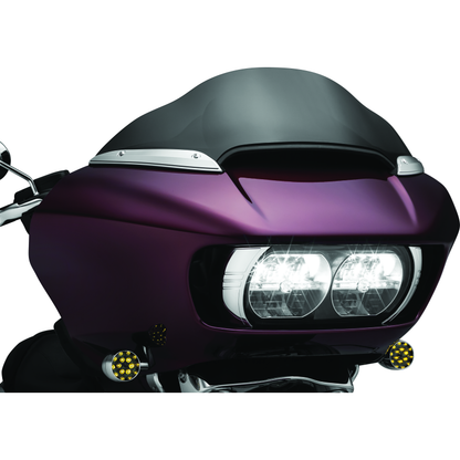 Kuryakyn Windshield Side Trims Chrome