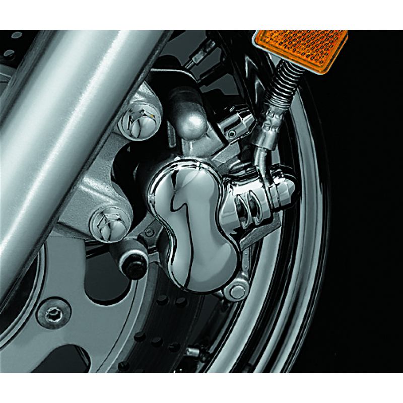 Kuryakyn Front Caliper Cover Metric Chrome