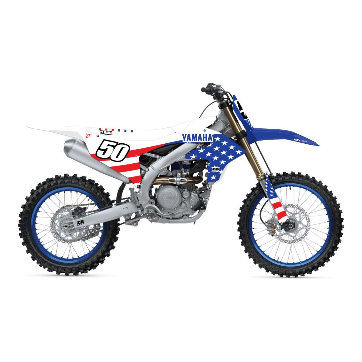 Complete Kit Usa Yamaha Yzf250/450 Wht Bg