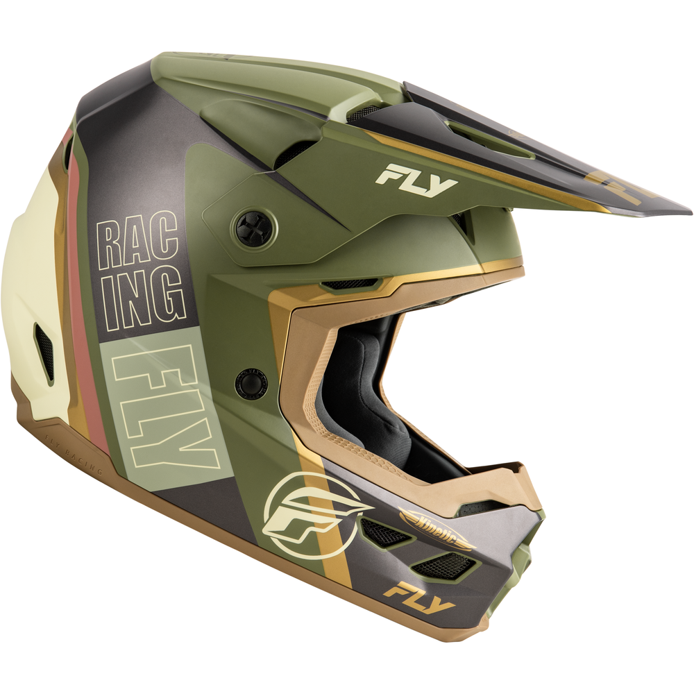 
                      
                        Kinetic Rally Helmet Matt Moss Gry/Khaki/Off Wht Xs
                      
                    