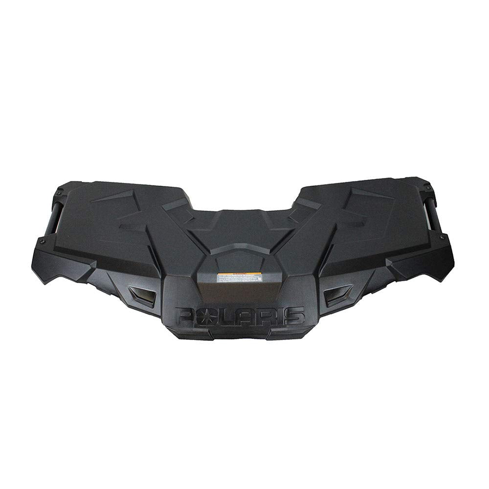 Polaris ATV Front Rack with Plugs Assembly, Gloss Black - 2636440-070