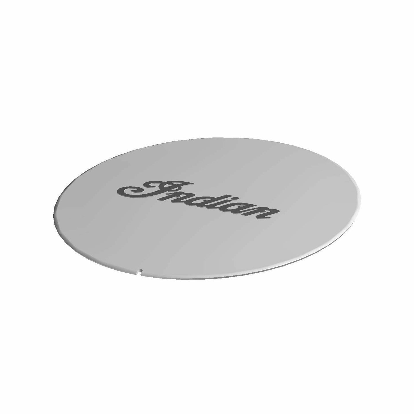 Indian Motorcycle Horn Cover Cap, Chrome, Genuine OEM Part 7179683, Qty 1