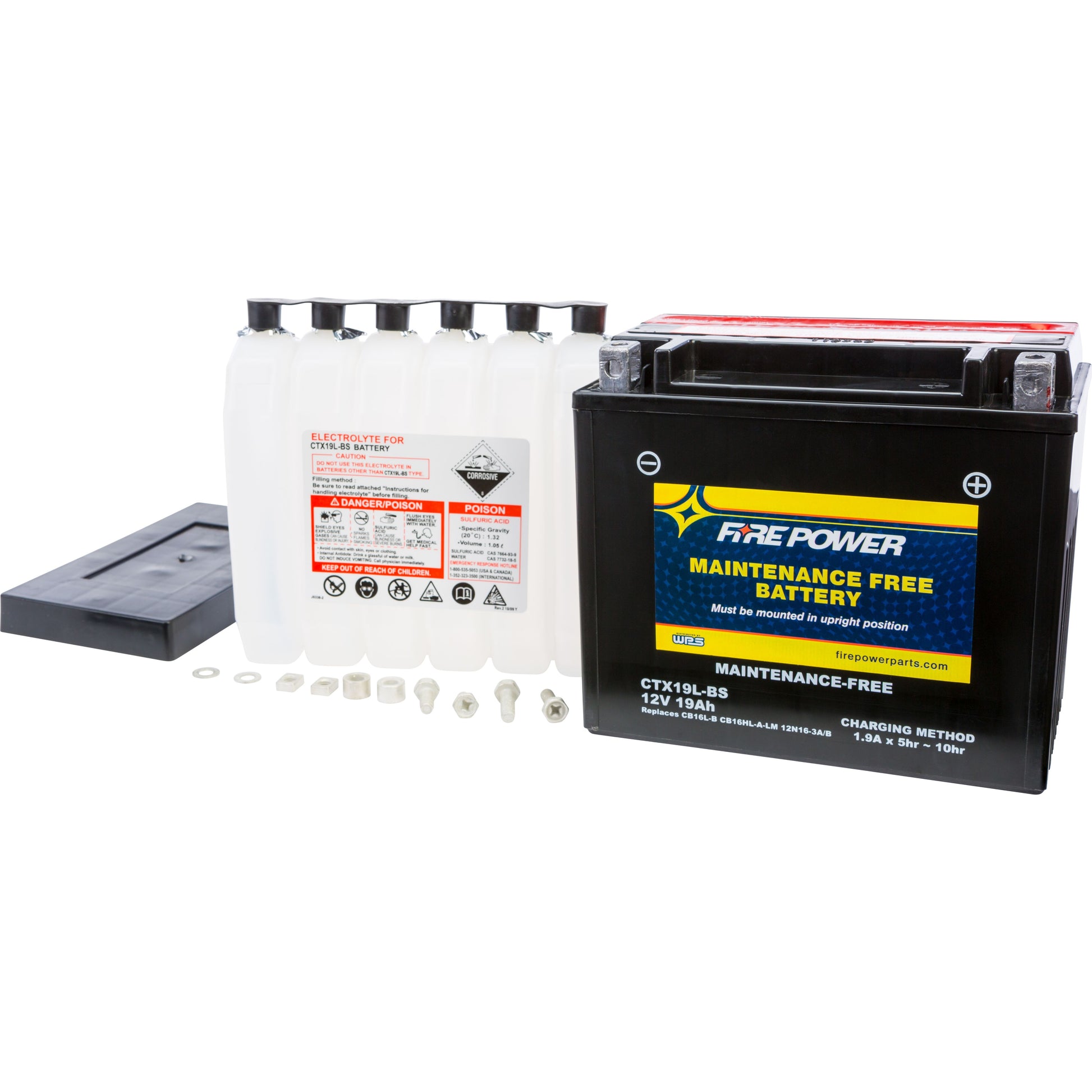 Battery Ctx19l Bs Maintenance Free
