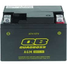 QuadBoss Maintenance-Free AGM Battery QBX4L-FA